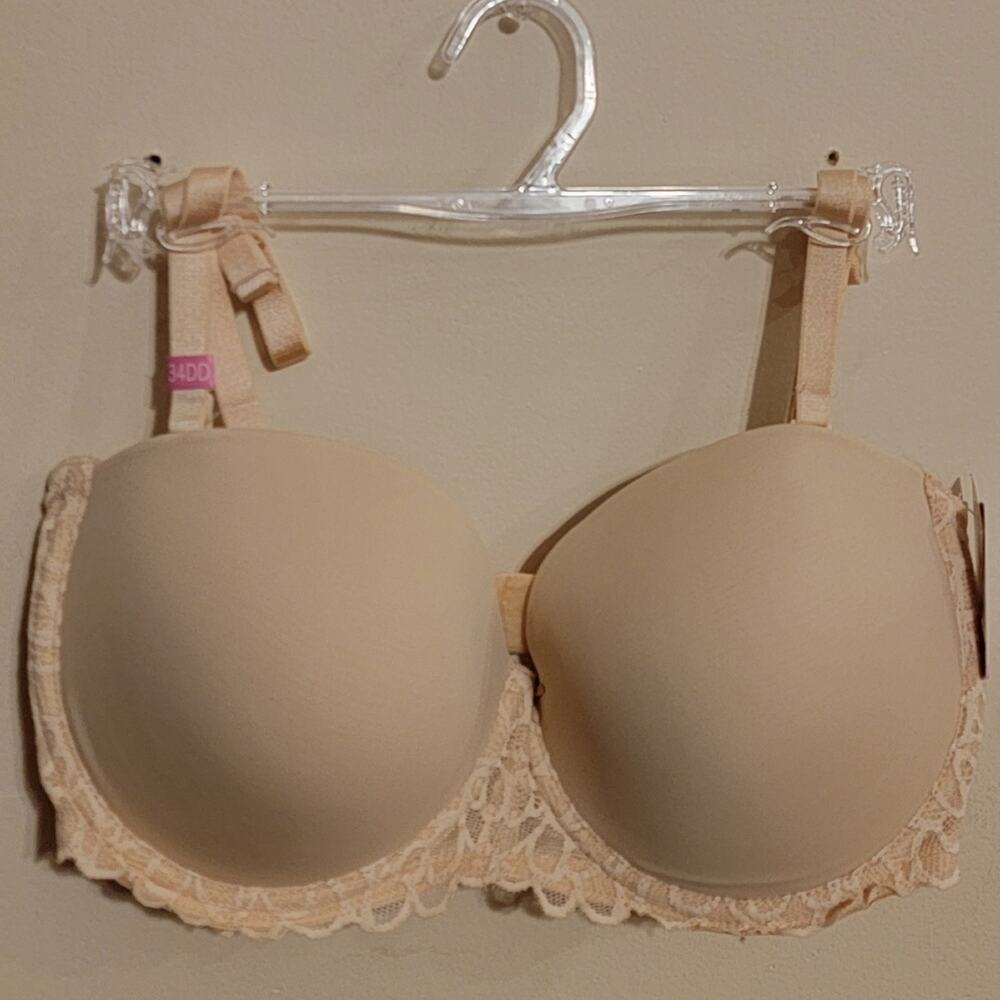 Juniors 34DD So Convertible Tan Bra